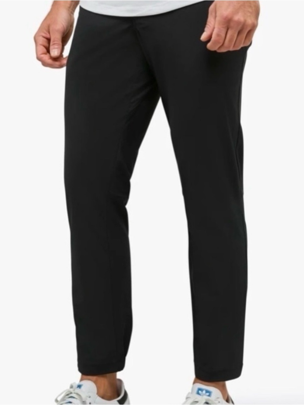 Cuts AO Jogger Mens Medium Black Slim Fit Elastic Waist Tech Pants MB10057V